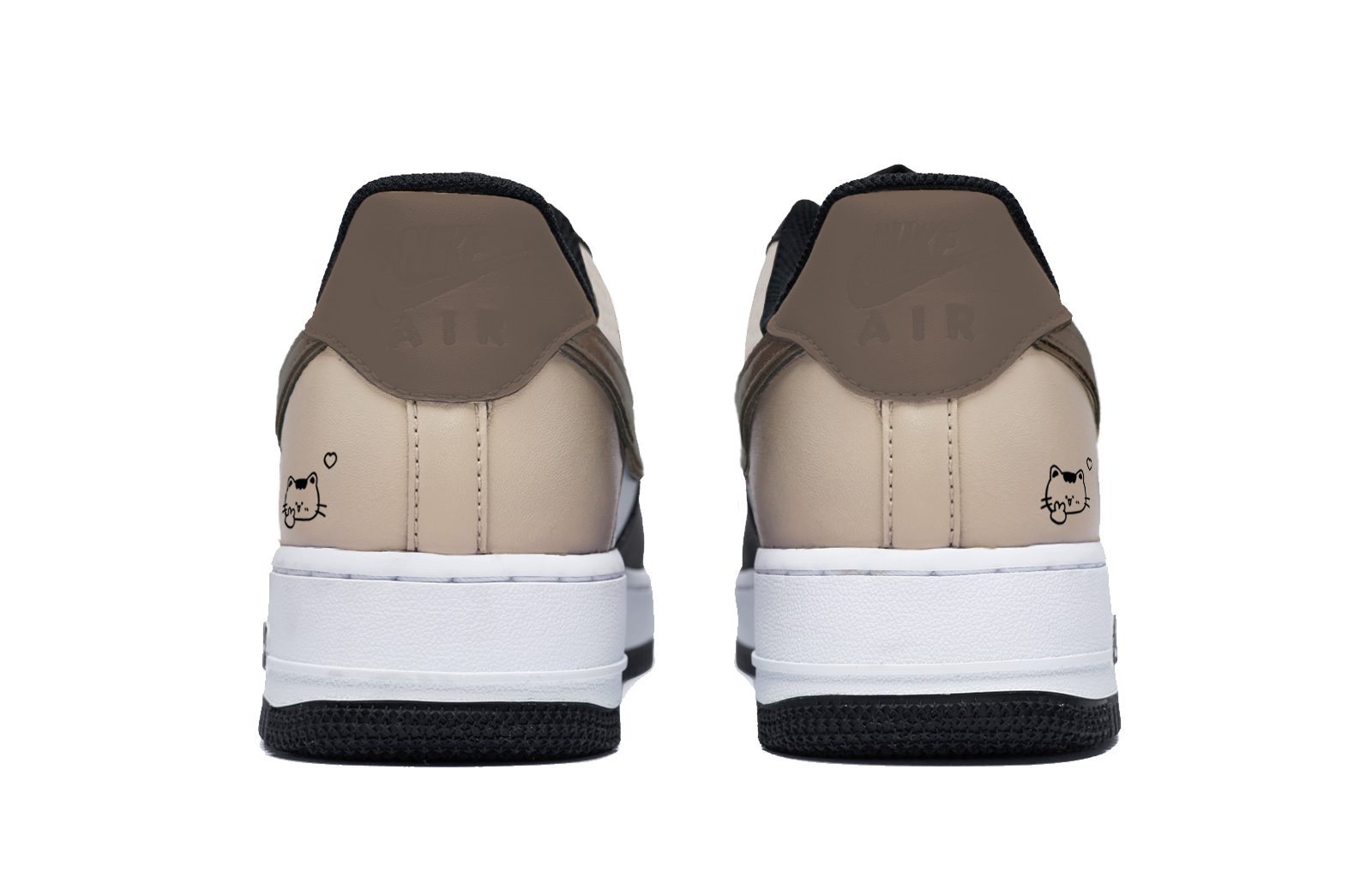 Nike Air Force 1 Puppy Fragment, Special Shoe Box Low Top Skateboard Shoes Men's White купить в интернет-магазине Yoocart с быстрой доставкой по России.