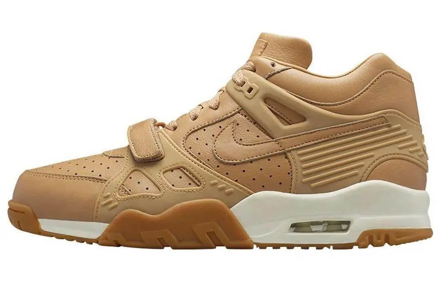 Nike Air Trainer 3 Shock Absorbers Low Top Vintage Basketball Shoes Men's Brown