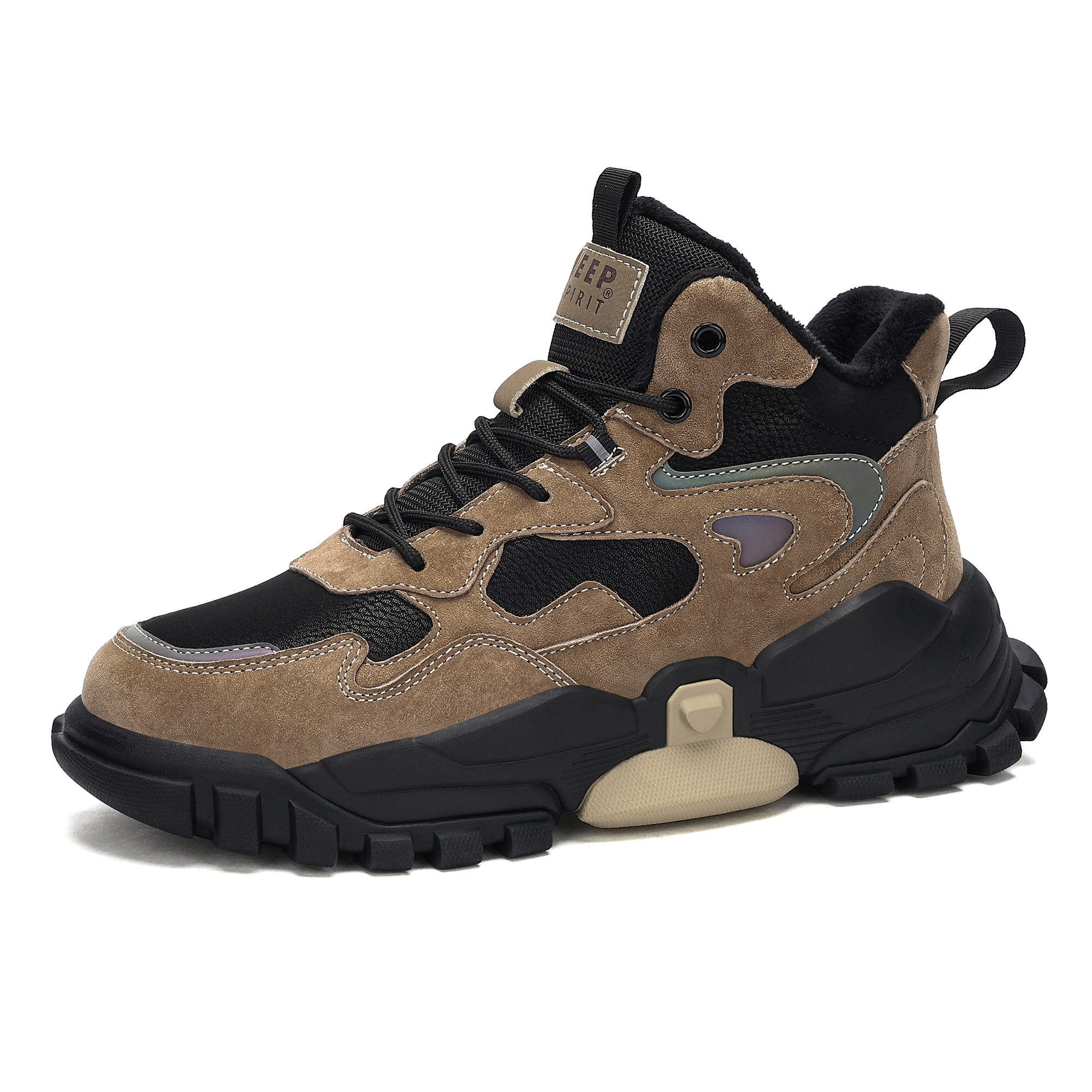JEEP SPIRIT Short Outdoor Boots Men's Graphite Black купить в интернет-магазине Yoocart с быстрой доставкой по России.