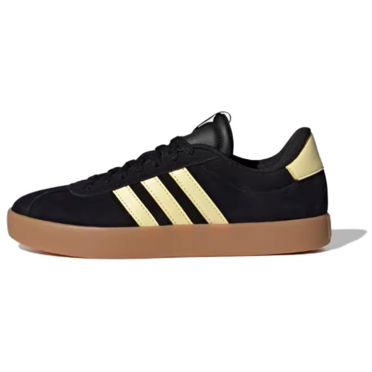 Adidas Vl Court 3.0 Core Black Almost Yellow Cloud White Women's