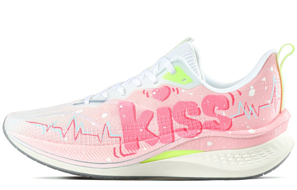 LiNing Red Hare 7 Pro Shock Absorbers Slip Resistant Low top Training Running Shoes Men's White Pink