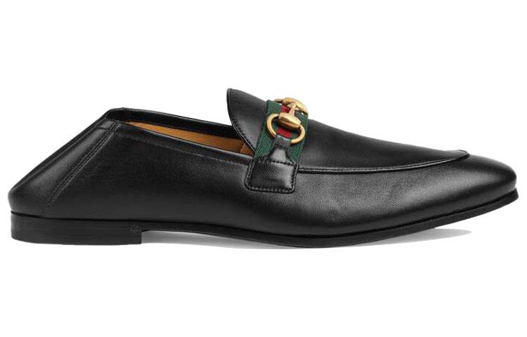 GUCCI Horsebit-detail Leather Loafers купить в интернет-магазине Yoocart с быстрой доставкой по России.