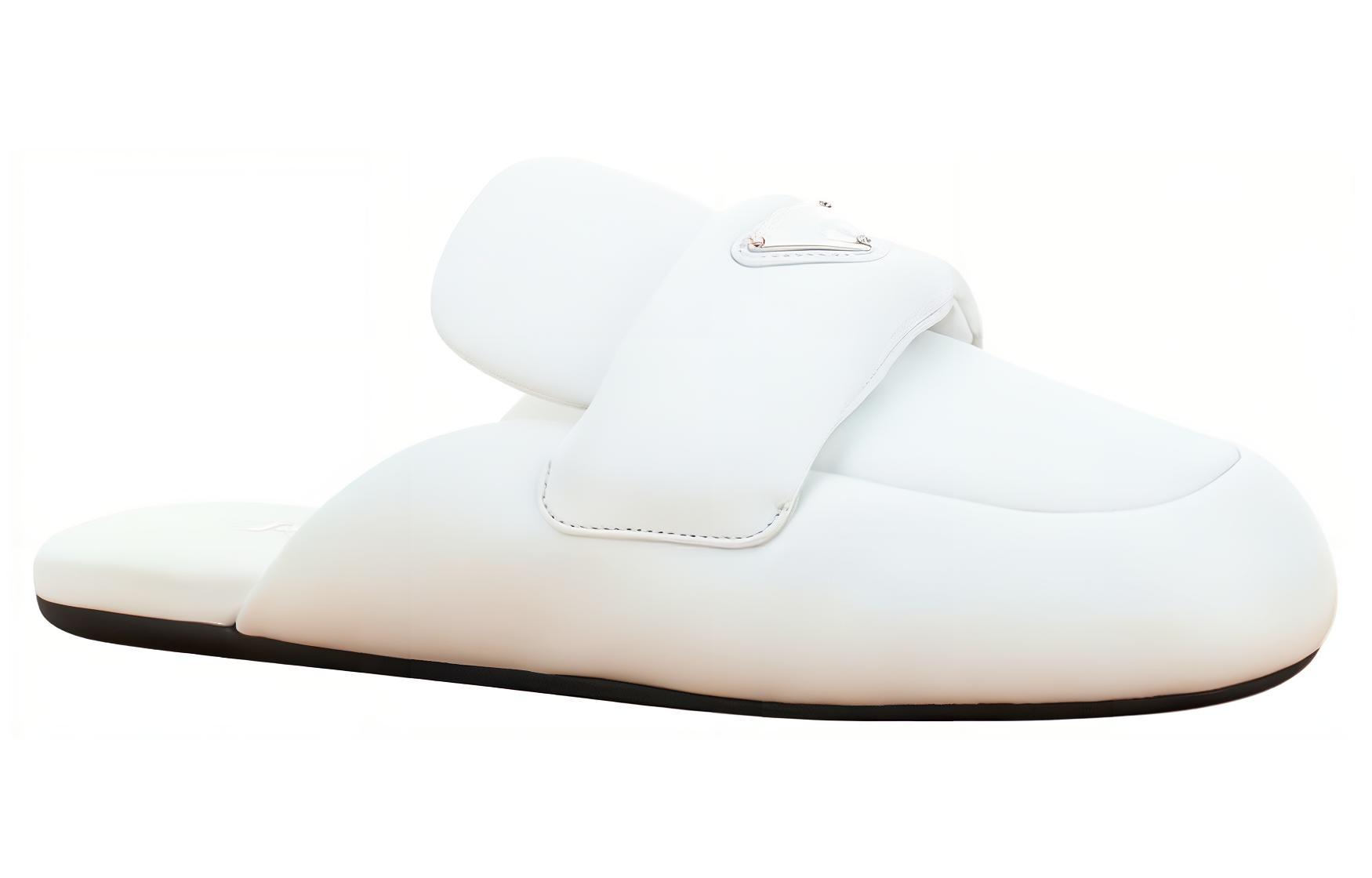 PRADA Closed Toe Slippers Women's White купить в интернет-магазине Yoocart с быстрой доставкой по России.