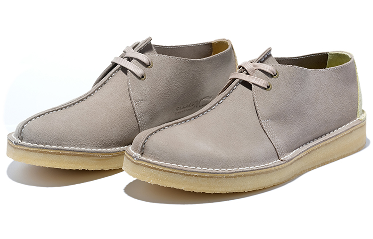 CLARKS ORIGINALS x LI-NING 1990 Desert Traveler 䨻 Low-Top Sports Casual Shoes Men's Yellow