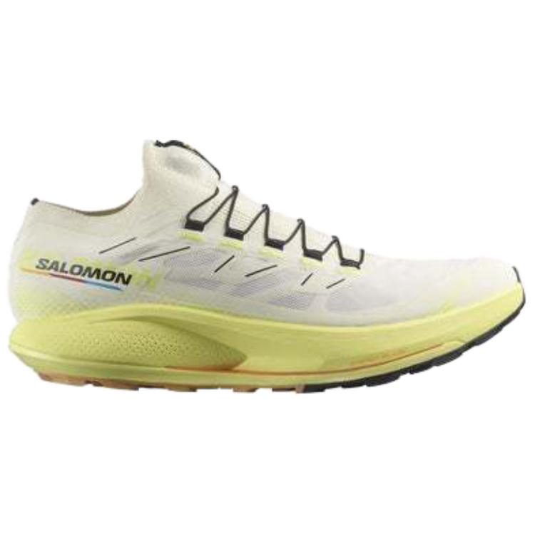 SALOMON Pulsar Trail PRO 2 Non-slip Lightweight Low-Top Training Running Shoes Men's Vanilla