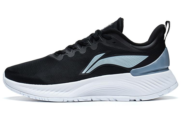 LiNing YueYing Element Abrasion Resistant Breathable Rebound Low Top LIGHT FOAM Running Shoes Men's Black