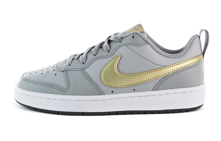 Nike Court Borough Low 2 'Gray Gold' Gs