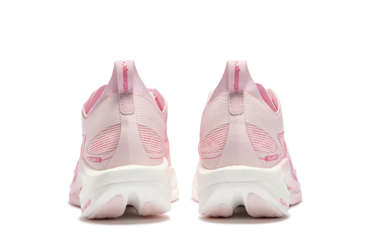 361° Fly Burn 2.5 Running Shoes Unisex Low Top Pure White Pink/Bubble Gum Pink