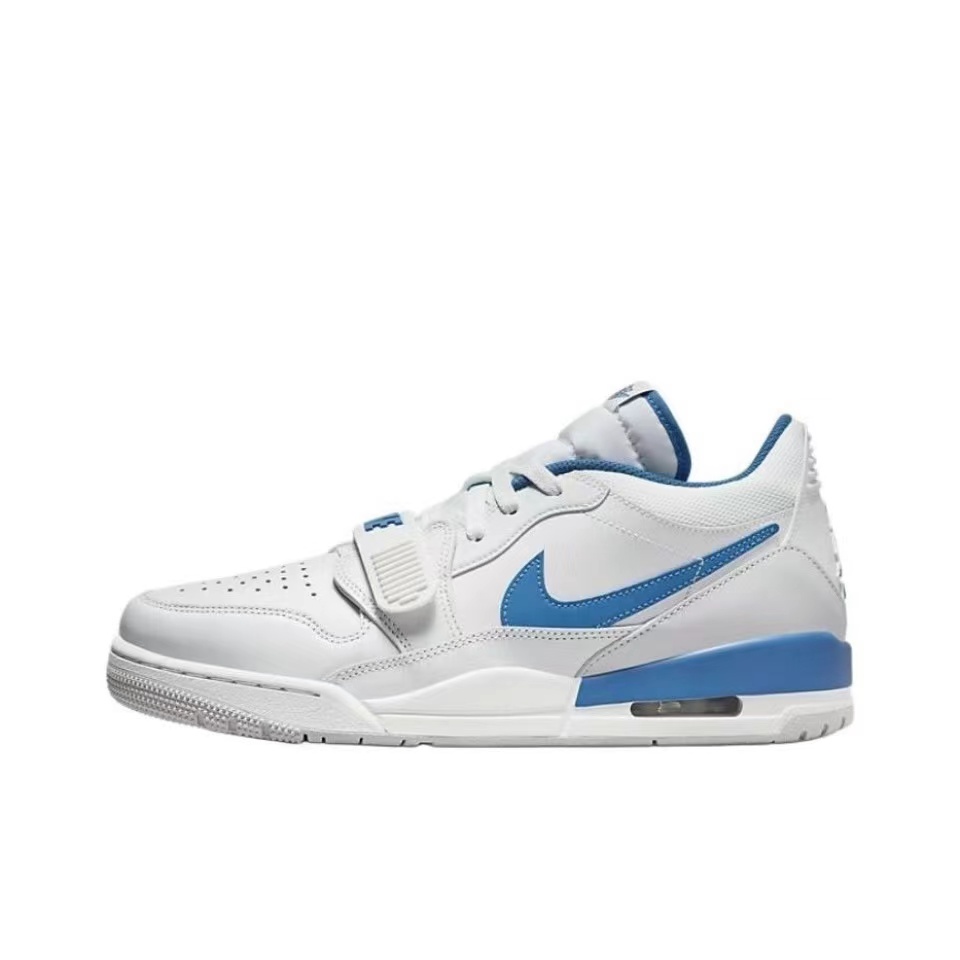 Jordan Legacy 312 Basketball Shoes Men Low Top Blue/White/Gray