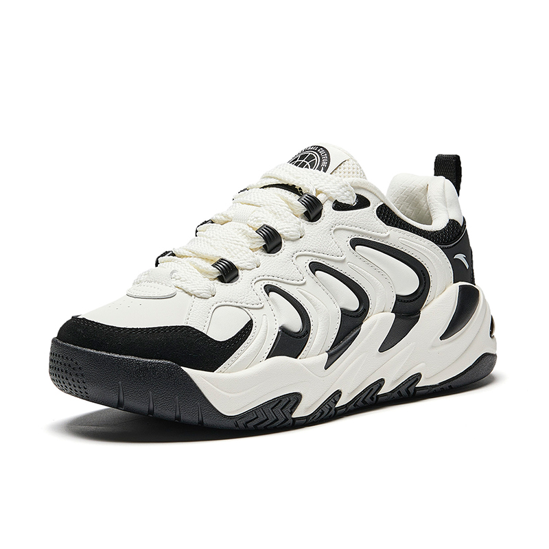 Anta Life Collection Anti Slip Wear Resistant Low Top Casual Shoes Men's White Black купить в интернет-магазине Yoocart с быстрой доставкой по России.