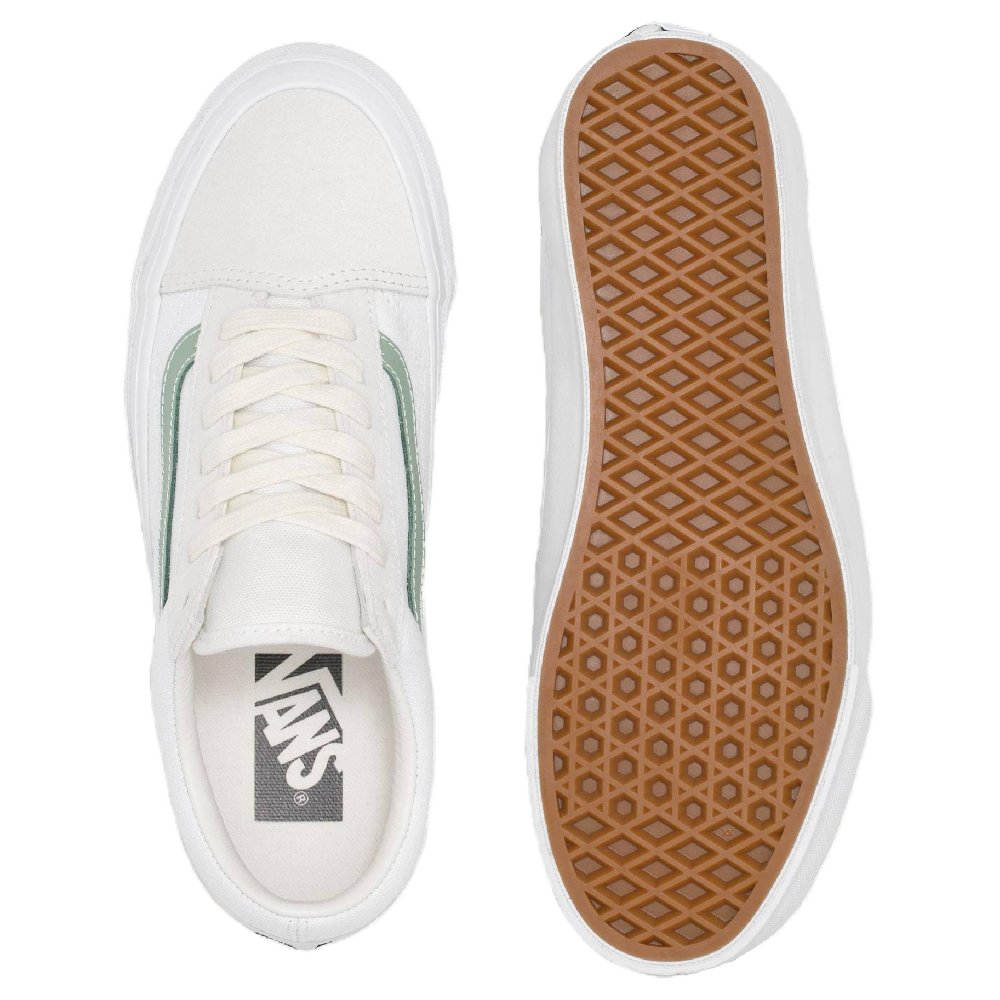 Vans Premium Old Skool Santorini Blanc White Basil Green