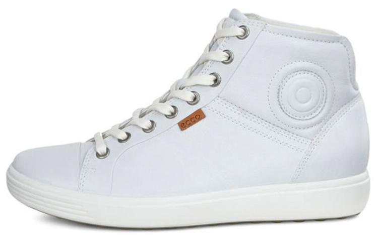 Ecco Soft Cool Size 7 Skateboard Shoes Women's White