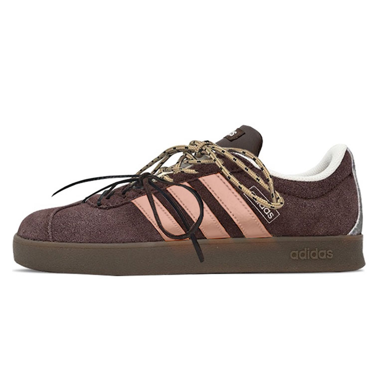 Adidas VL COURT 2.0 Low Top Skateboard Shoes Unisex Brown
