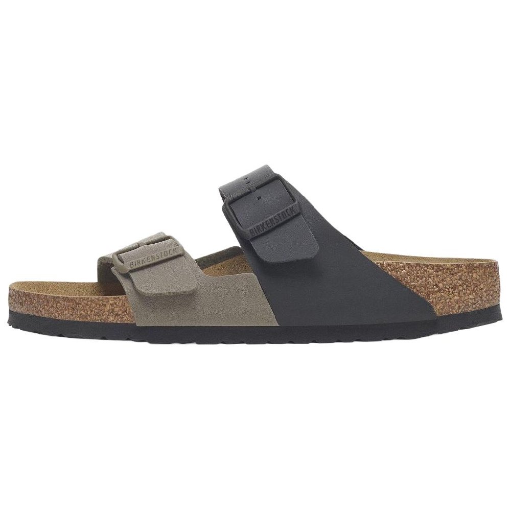 Birkenstock Arizona Split EVA Abrasion Resistant Slide Slippers Unisex Black Gray Regular Loose Fit