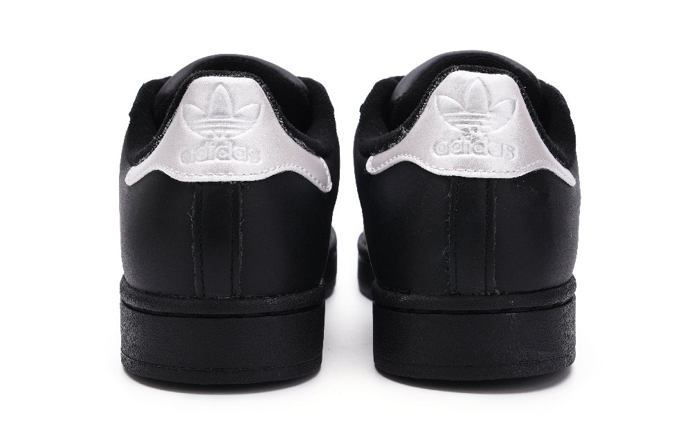 Adidas Originals Superstar 2 Anti Slip Wear Resistant Low Top Skateboard Shoes Unisex Black