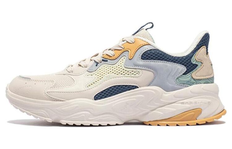 361° Shock-absorbing And Waterproof Low-Top Running Shoes Men's Oat Milk