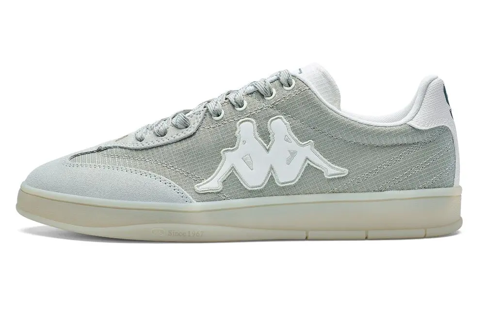 Kappa Tifo Anti Slip Wear Resistant Low Top Skateboard Shoes Unisex Green White