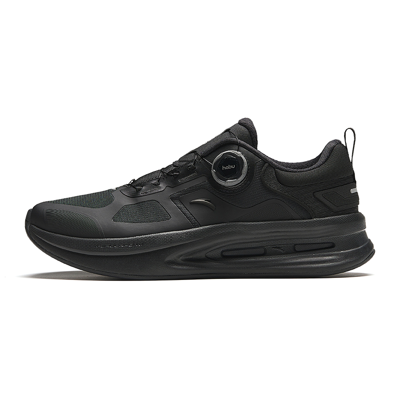 Anta Cushioned Slip-Resistant Low-Top Training Shoes Unisex Black