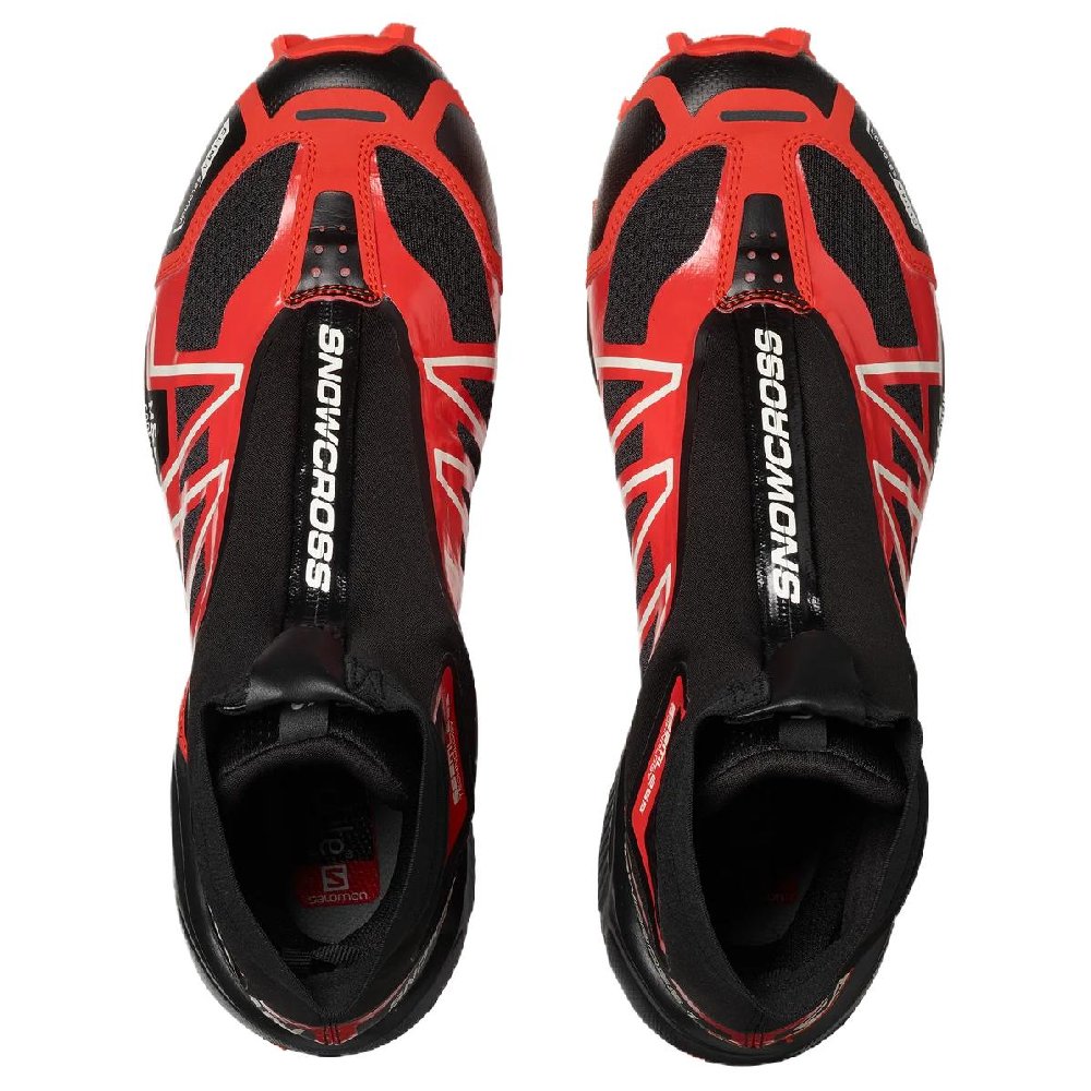 SALOMON Snowcross Black Fiery Red
