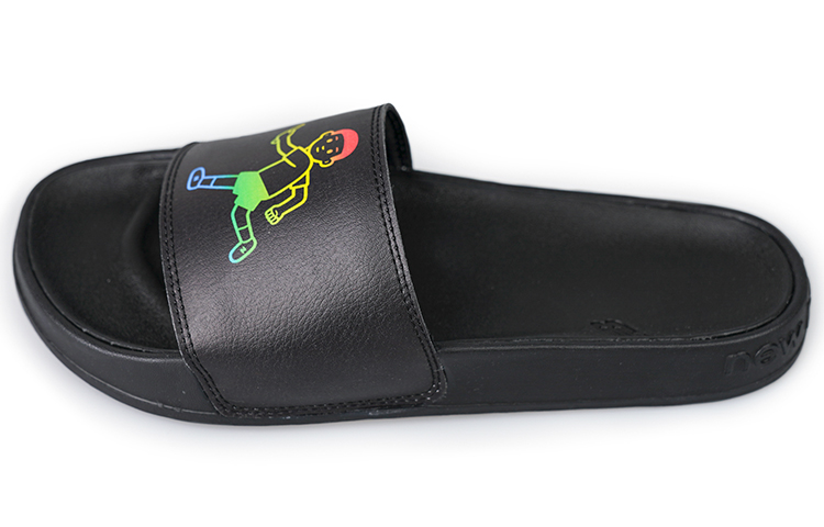 New Balance X Noritake Black Slippers