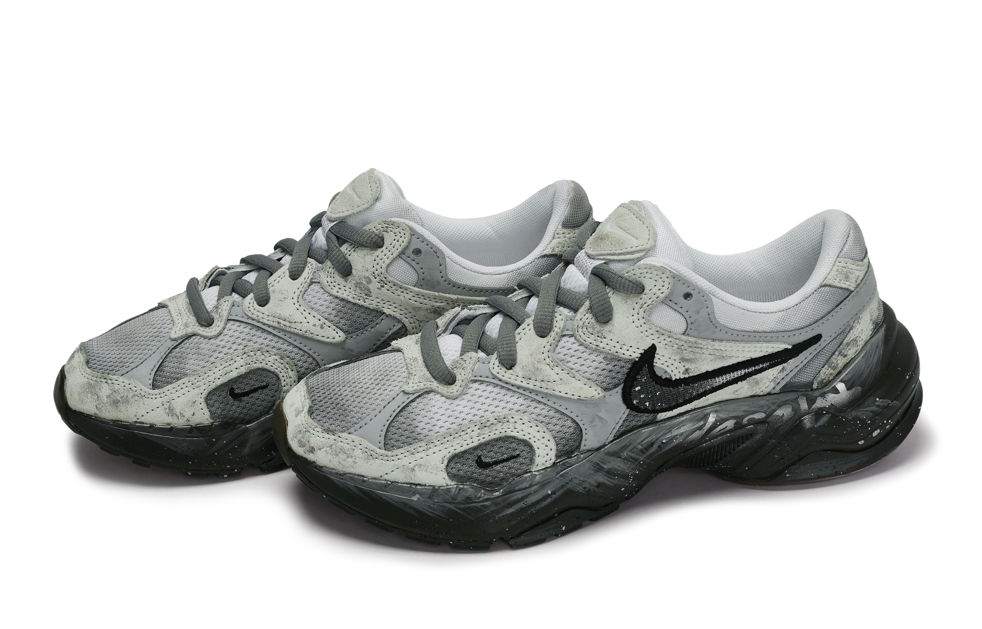 Nike AL8 Desert Low top Casual Shoes Women's Black Gray купить в интернет-магазине Yoocart с быстрой доставкой по России.