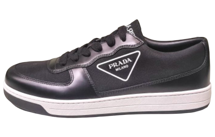 PRADA Stylish Skateboarding Shoes Men's Black