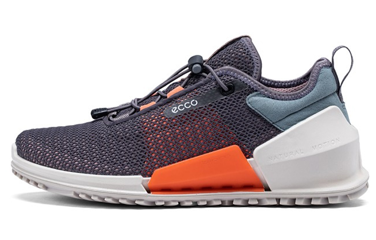 Ecco Striding 2.0 Series Low-Top Running Shoes Women's Rock Purple Gray