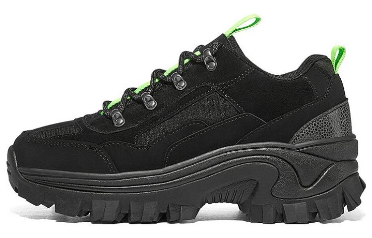 Skechers Street Blo Collection Low Top Casual Shoes Women's Black Green
