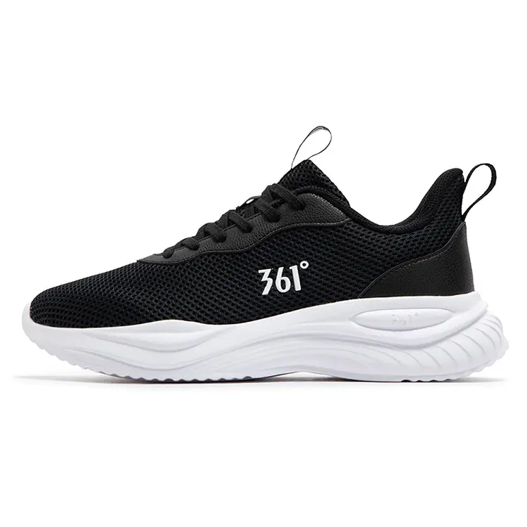 361° Slip Resistant, Abrasion Resistant, Breathable Low Top Casual Shoes Women's Black White
