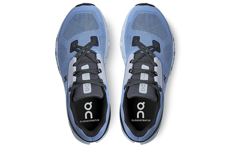 On Running Cloudstratus Marina Blue Magnet Grey Women's купить в интернет-магазине Yoocart с быстрой доставкой по России.