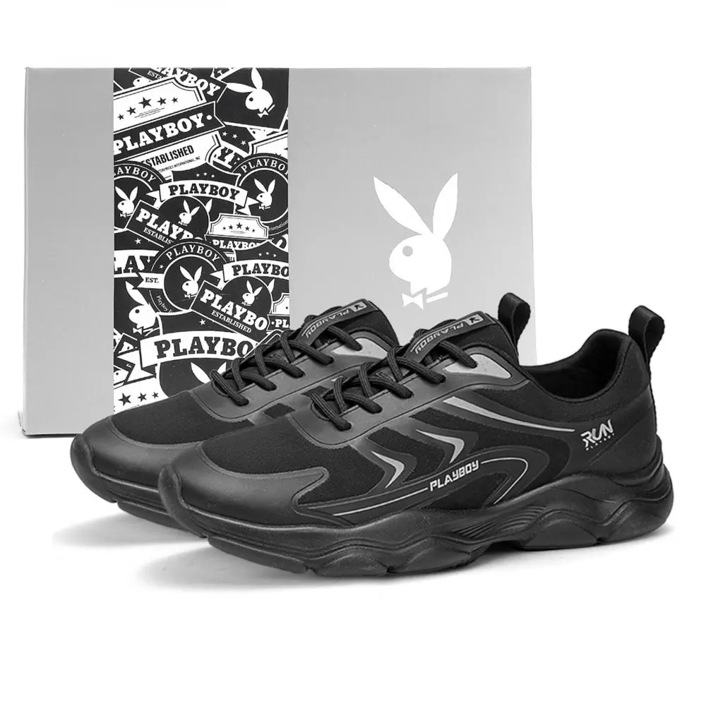Playboy Low Top Outdoor Shoes Men's Black Box