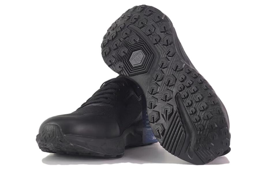361° Abrasion Resistant Waterproof Slip Resistant Low Top Running Shoes Men's Black