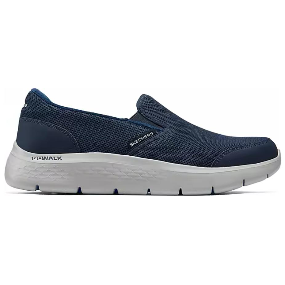 Skechers MEN'S GO WALK Breathable Warm Low-Top Casual Shoes Men's Navy купить в интернет-магазине Yoocart с быстрой доставкой по России.