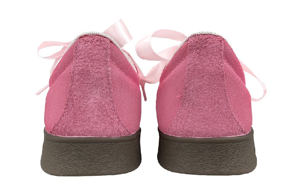 Adidas Neo VL Court Lifestyle Anti Slip Wear Resistant Low Top Skateboard Shoes Unisex Pink
