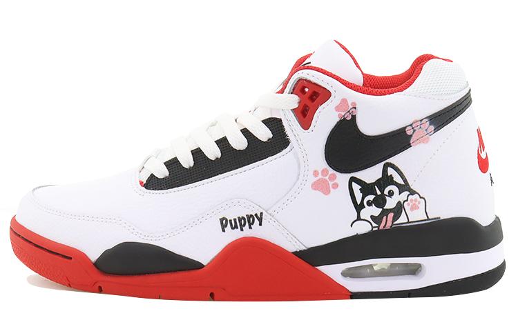 Nike Flight Legacy Vintage Basketball Shoes Unisex Mid-Top White