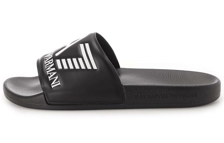 Ea7 EMPORIO ARMANI Logo Embossed Slides