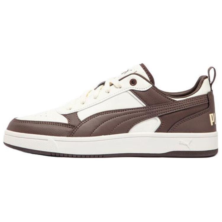 PUMA DRIBBLE Low Top Skateboard Shoes Unisex Tan