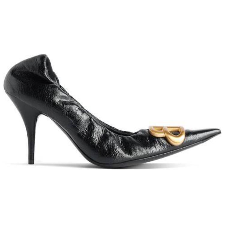 Balenciaga Monaco Bb Logo Plaque Pumps купить в интернет-магазине Yoocart с быстрой доставкой по России.