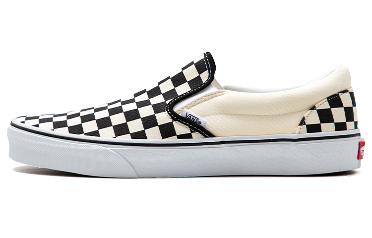 Vans Slip on Low Top Skateboard Shoes Unisex Black White