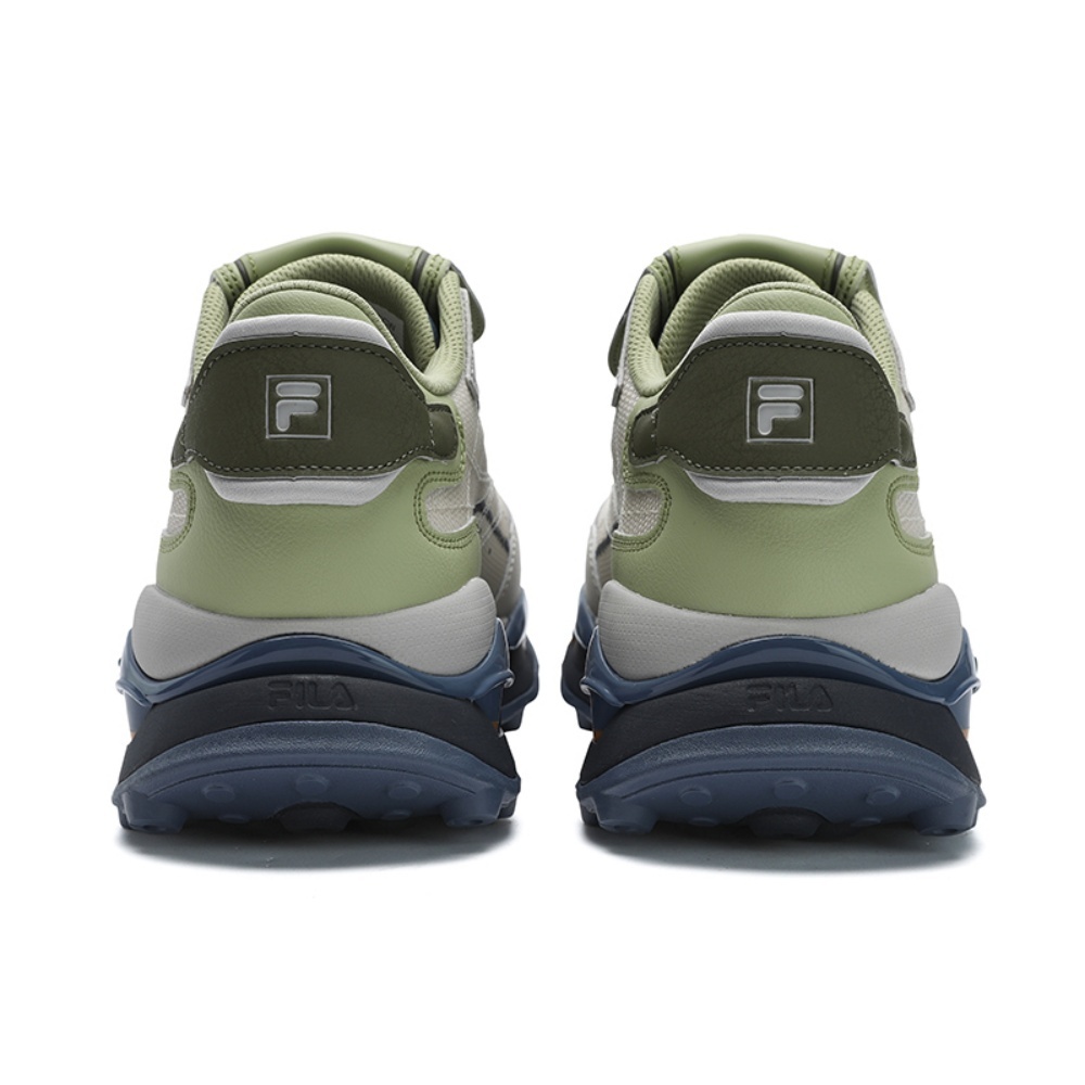 FILA KM2 Abrasion Resistant Coverage Support Lightweight Grip Low Top Hiking Shoes Men's Plain Gray Pear Tree Green купить в интернет-магазине Yoocart с быстрой доставкой по России.