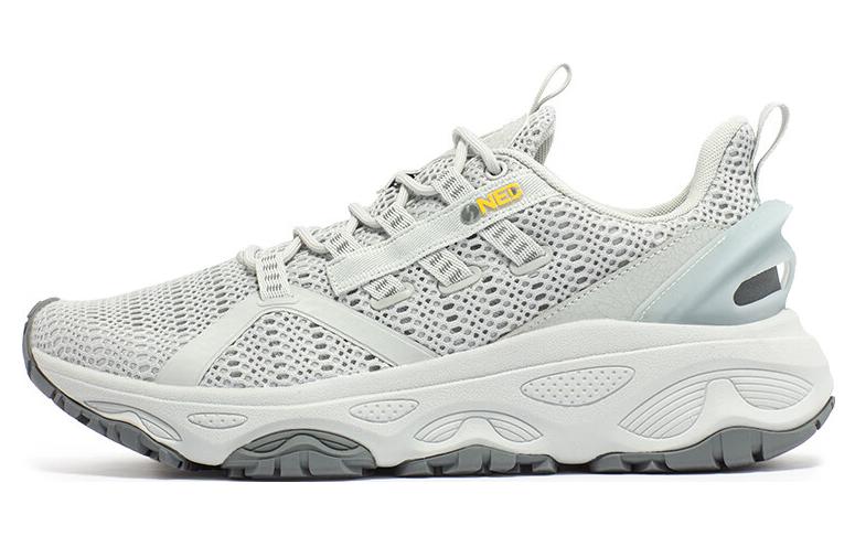 361° Slip Resistant, Abrasion Resistant, Breathable Low top Outdoor Shoes Men's Silent Gray