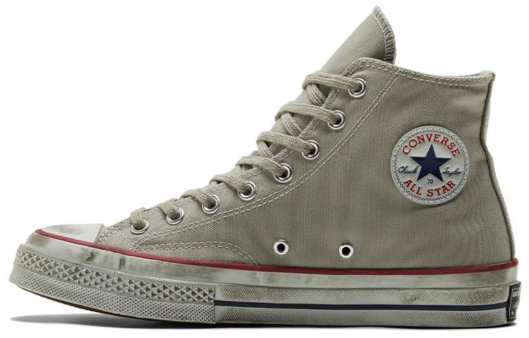 Converse Chuck Taylor All Star 1970s Canvas Shoes Gray 'Grey Red'