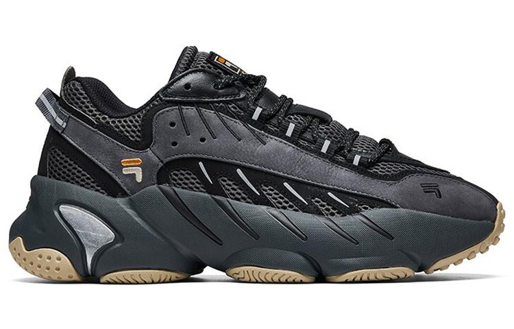 FILA FUSION Ade Casual Shoes Men Low-Top Dark Gray/Black