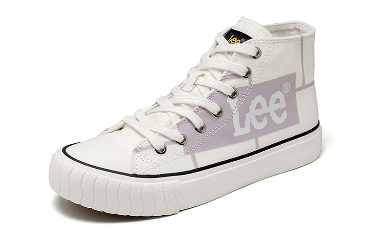 Lee Breathable Lightweight Balance High-Top Canvas Shoes Women's Purple