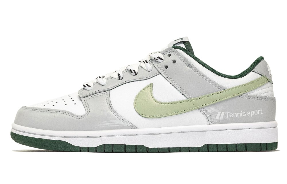 Nike Dunk Six Eight, Tennis Abrasion Resistant Low Top Skateboard Shoes Unisex Gray
