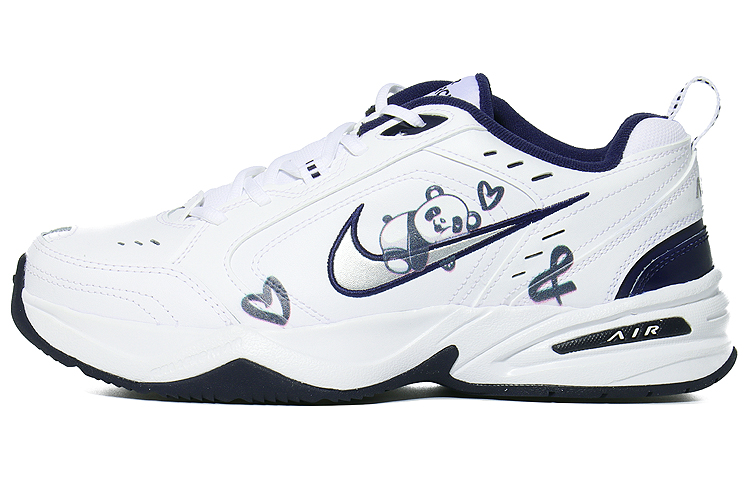 Nike Air Monarch 4 Shock Absorbers Low Top Chunky Sneakers Unisex Blue White