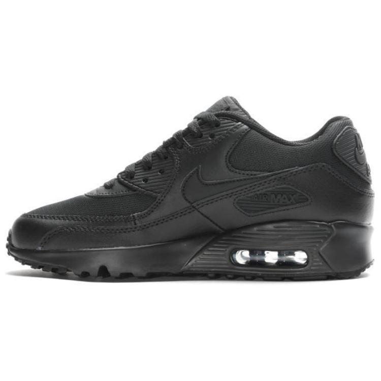 Nike Air Max 90 Mesh Triple Black GS