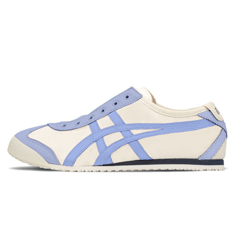 Onitsuka Tiger MEXICO 66 SLIP ON Abrasion Resistant Low Top Casual Shoes Unisex Purple Rice