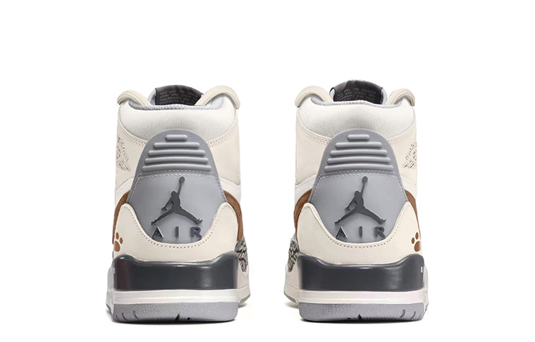 Jordan Legacy 312 High-Top Vintage Basketball Shoes Men's Beige Brown купить в интернет-магазине Yoocart с быстрой доставкой по России.
