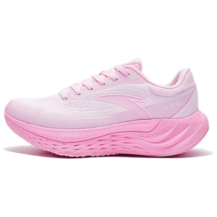 Anta Anti Slip Wear Resistant Low Top Casual Running Shoes Women's Pink